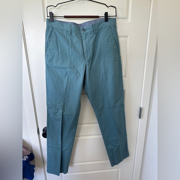 J. Crew Blue Chinos Stylish Cotton Blend - Picture 1 of 4